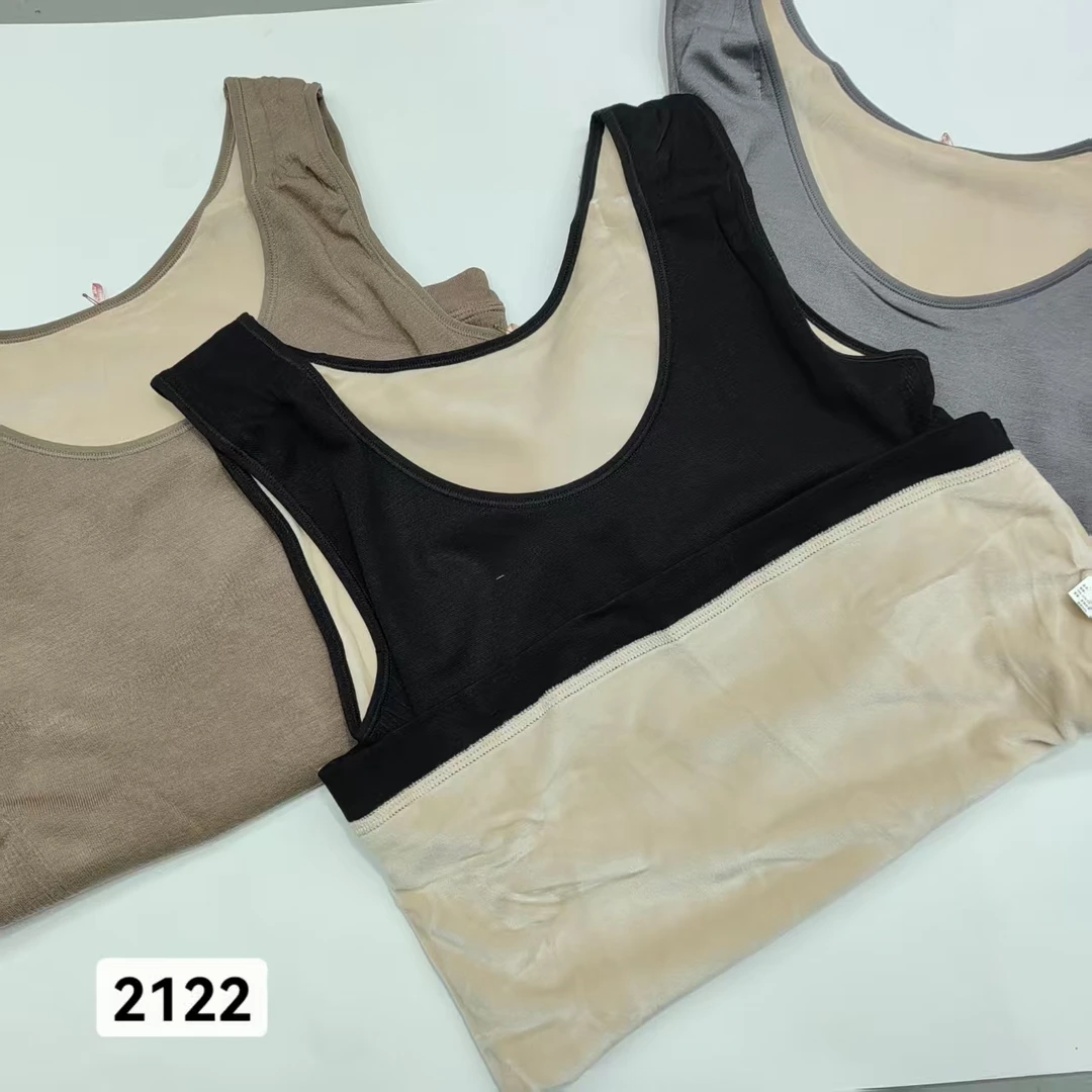 新款净面加绒加大亲子款保暖背心2122