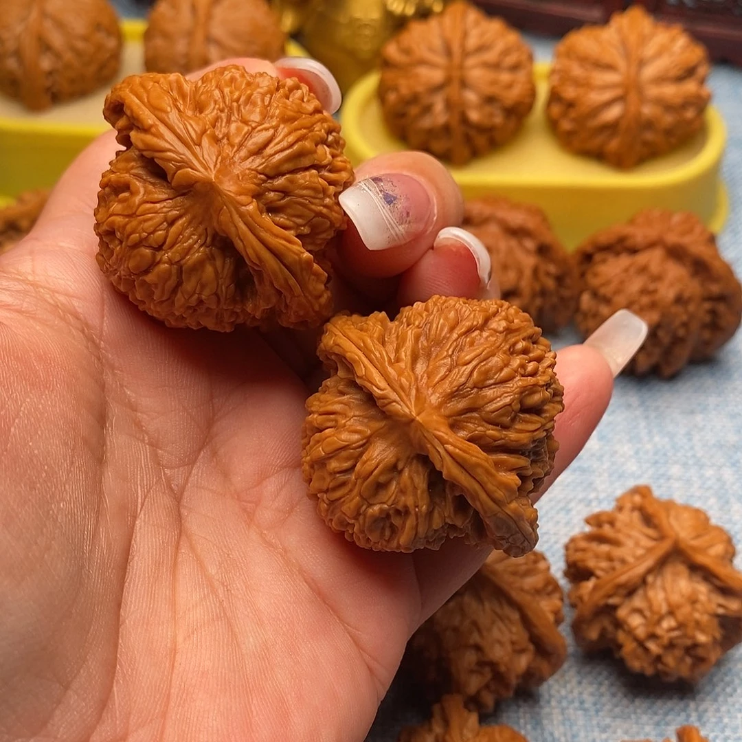 把件文玩核桃毕业南疆石43.8尺全品