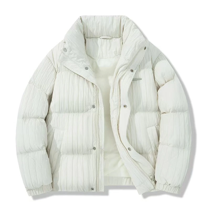 2024立领加厚时尚高级痞帅保暖冬季外套6610