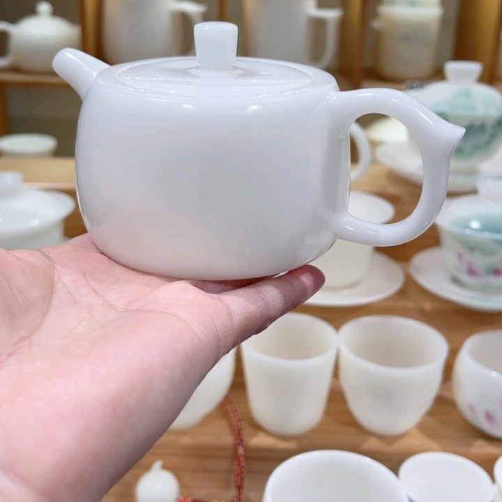 璞玉素烧井栏壶200-1111