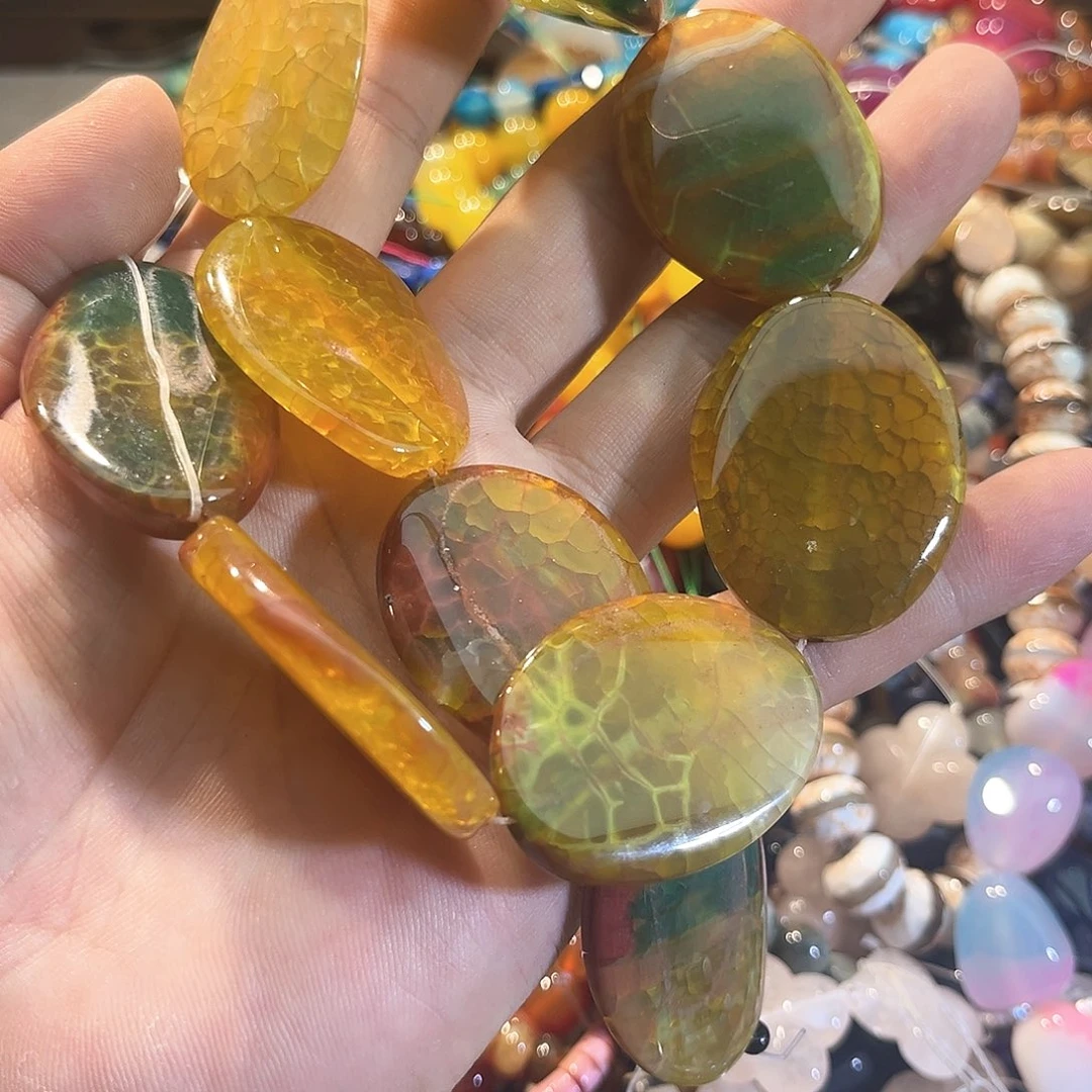 玛瑙/玉髓合金珠宝半成品玛瑙一条