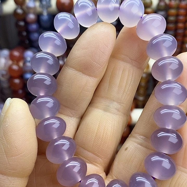 西***乐玛瑙/玉髓未镶嵌手链