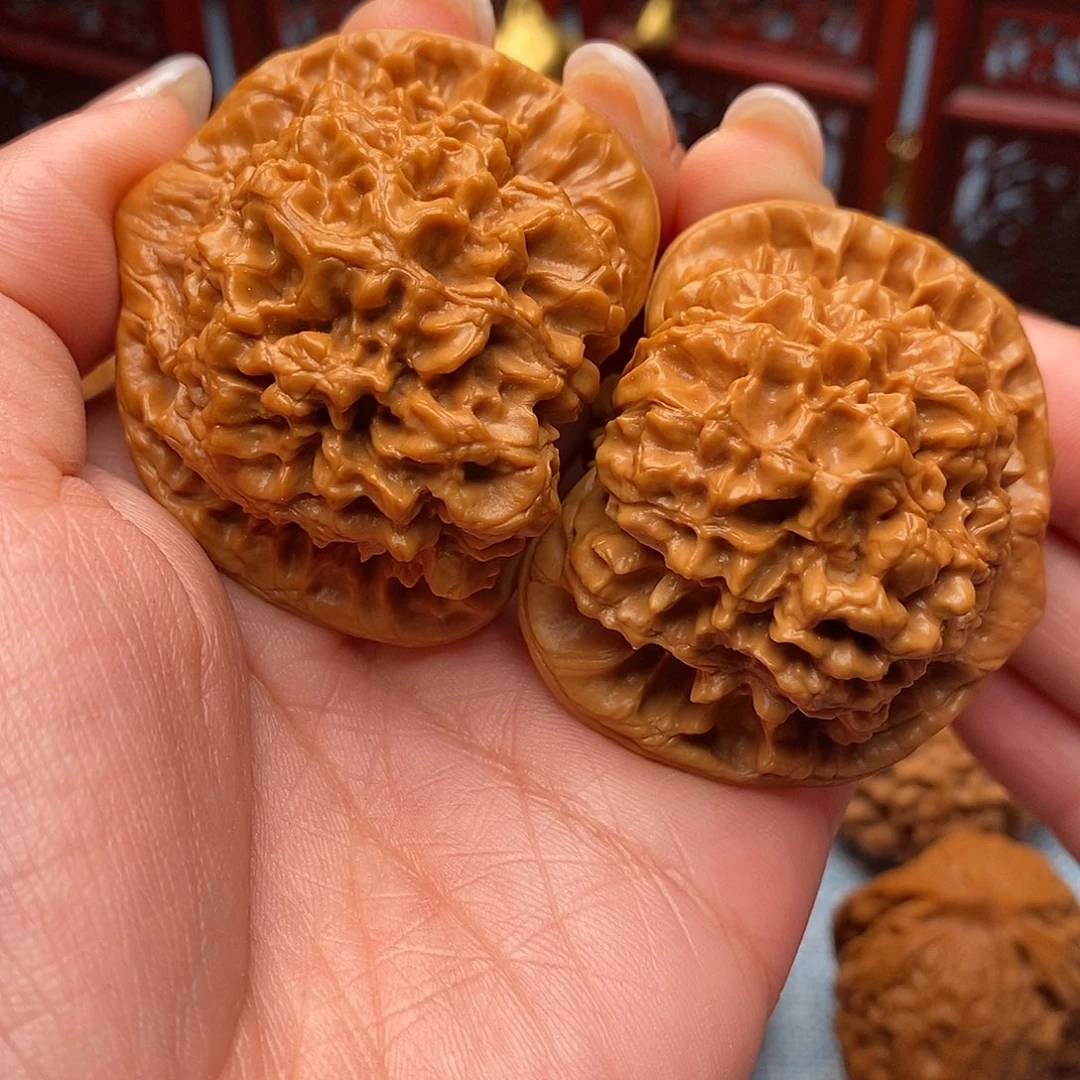 用***9把件文玩核桃官帽48全品