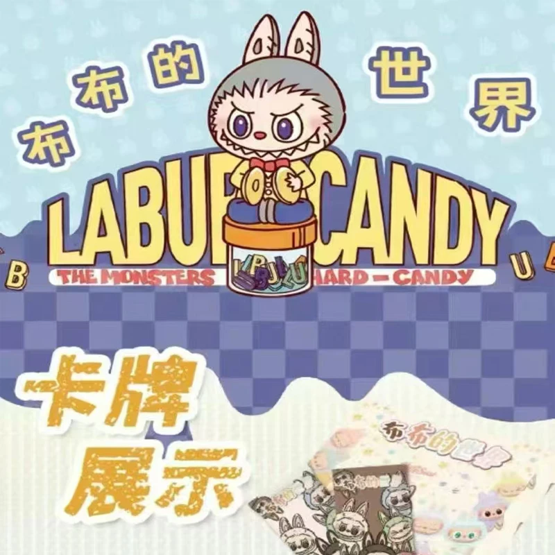 白【玩法】KA-科啊卡《拉布布的世界》第一弹系列收藏卡牌盲盒