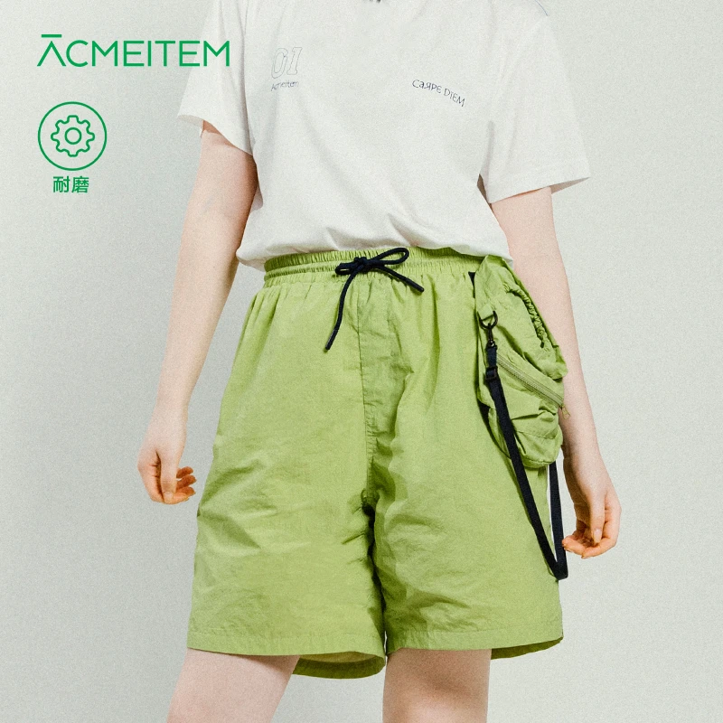 ACMEITEM爱棵米 户外运动攀岩短裤耐磨可拆卸宽松休闲裤子男女