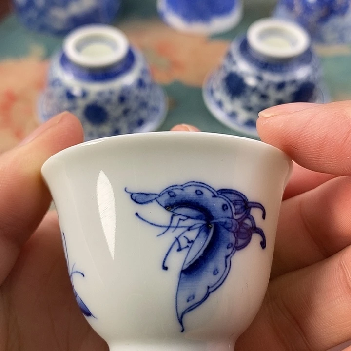 杯现代景德镇全手工全手绘茶具168888