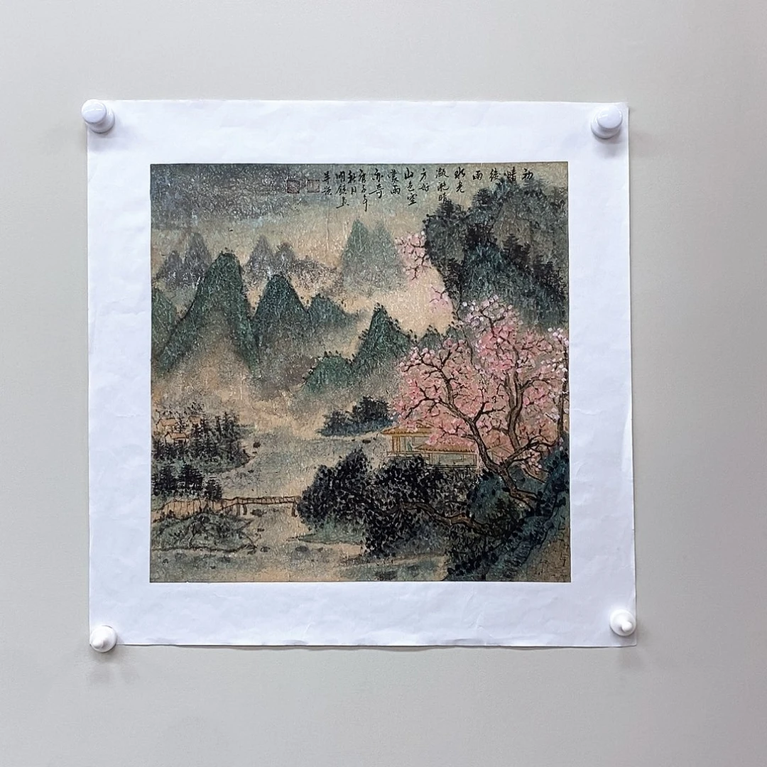 国画明锐三尺斗方精品佳作