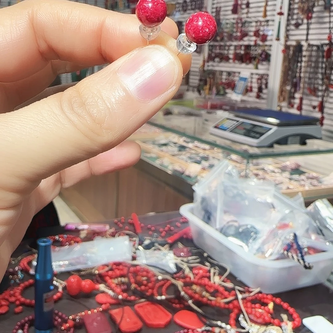 天然辰砂朱砂挂件