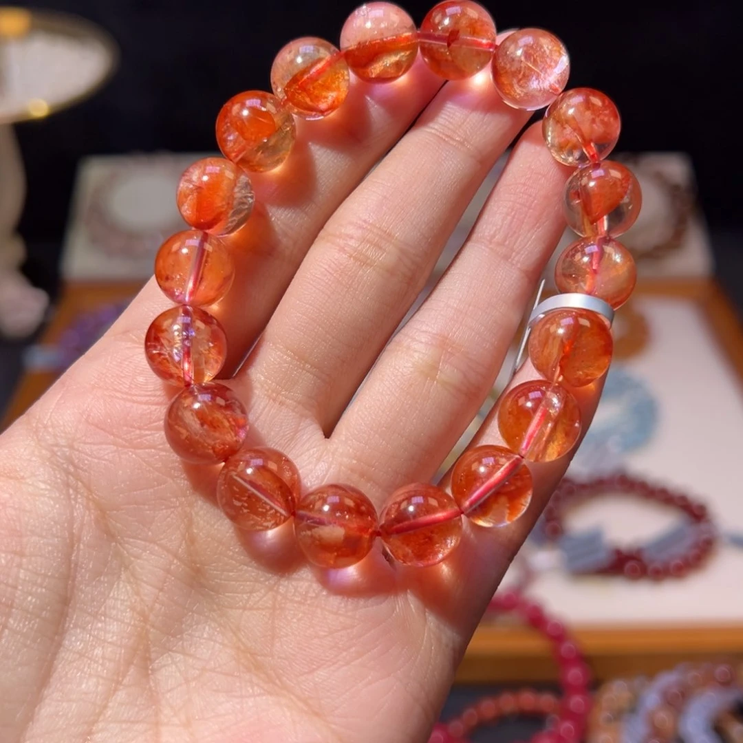 水晶手串未镶嵌上***.11m殿堂级糖纸胶花