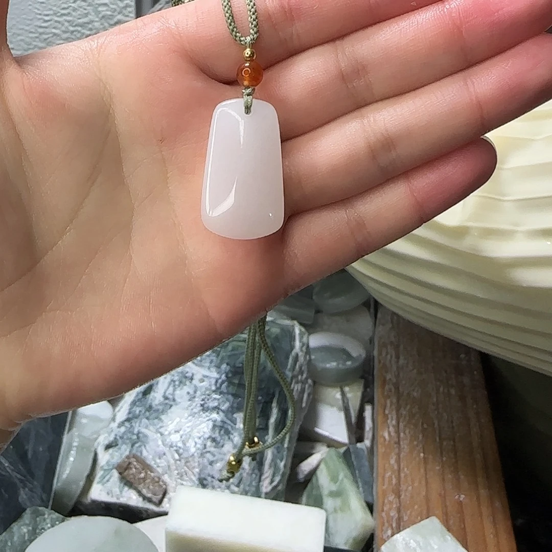 长石玉未镶嵌珠宝半成品