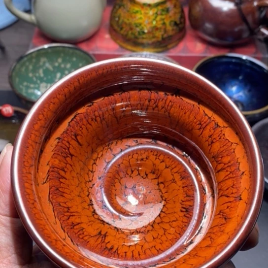 茶盏建盏主人杯茶壶盖碗品茗杯