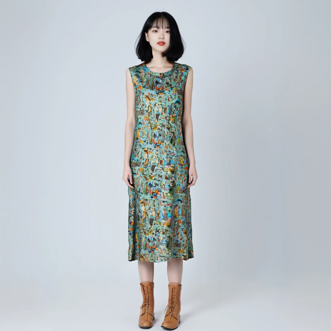 【万象生】重缎香云纱 桑蚕丝 双面