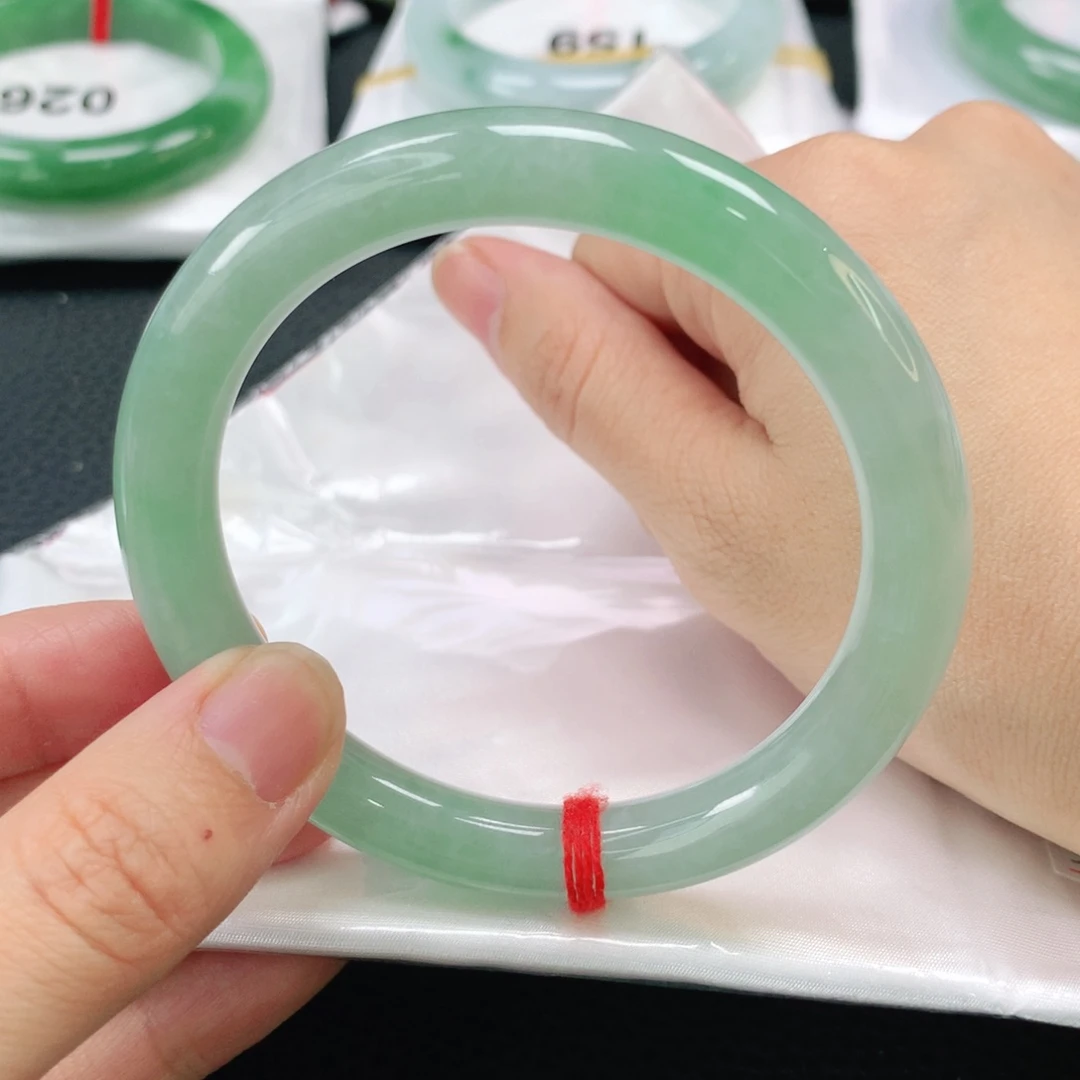 未镶嵌手镯翡翠缅甸圆57