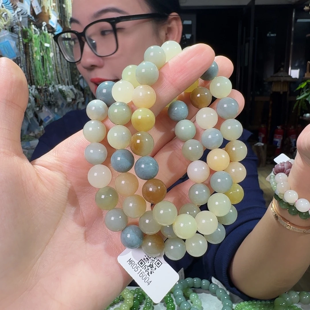 未镶嵌手链和田玉多圈