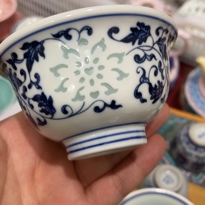 陶摆件景德镇陶瓷主人杯233