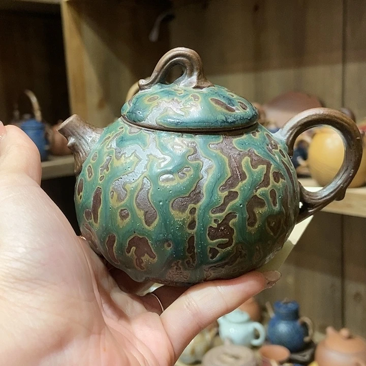 柴烧老岩泥高端茶器