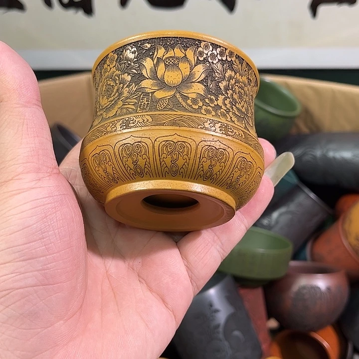 茶杯紫砂全手工紫砂主人杯