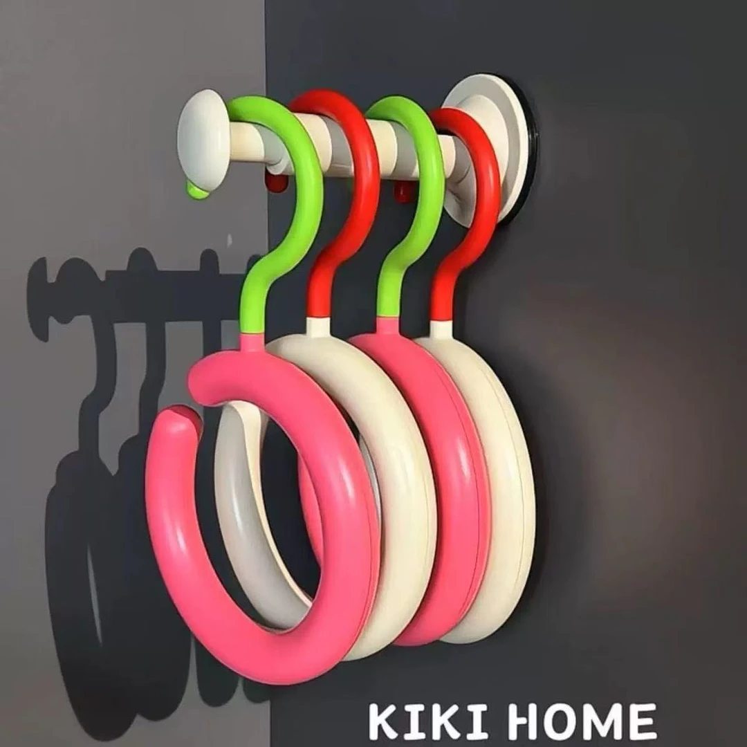 【3个装】创意360度旋转多功能家用挂衣服包架衣帽挂钩宿舍