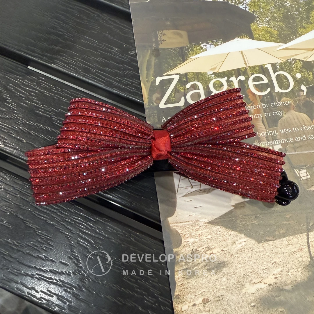 【现货 涛涛设计款】韩国新款发夹正品爆款洋气香蕉夹D6-3-XP191