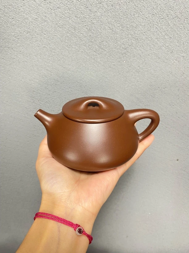 陈腐紫泥·精工半手·石瓢 290cc 宜兴紫砂