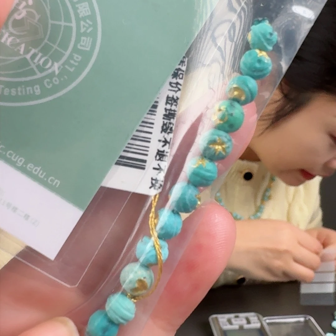 绿松石珠宝奇石未镶嵌