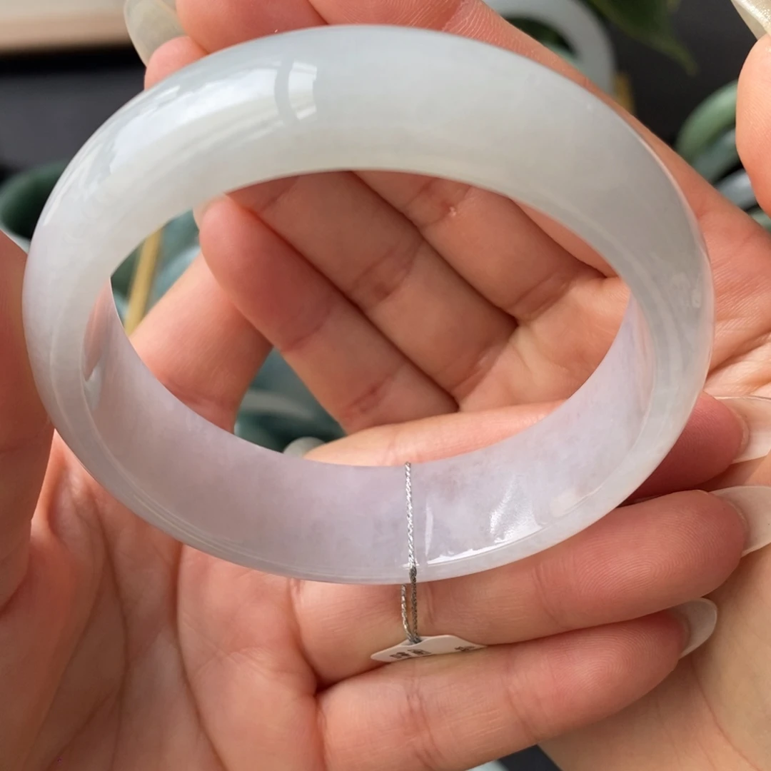 翡翠未镶嵌手镯天然