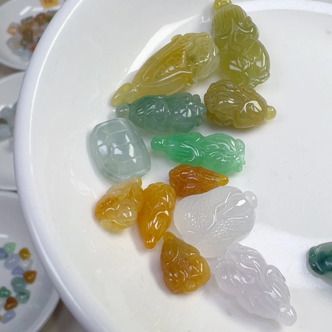 翡翠散珠白菜一颗 可挑