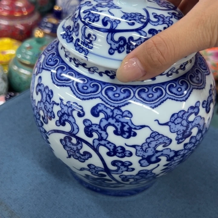 高端陶瓷茶叶密封罐