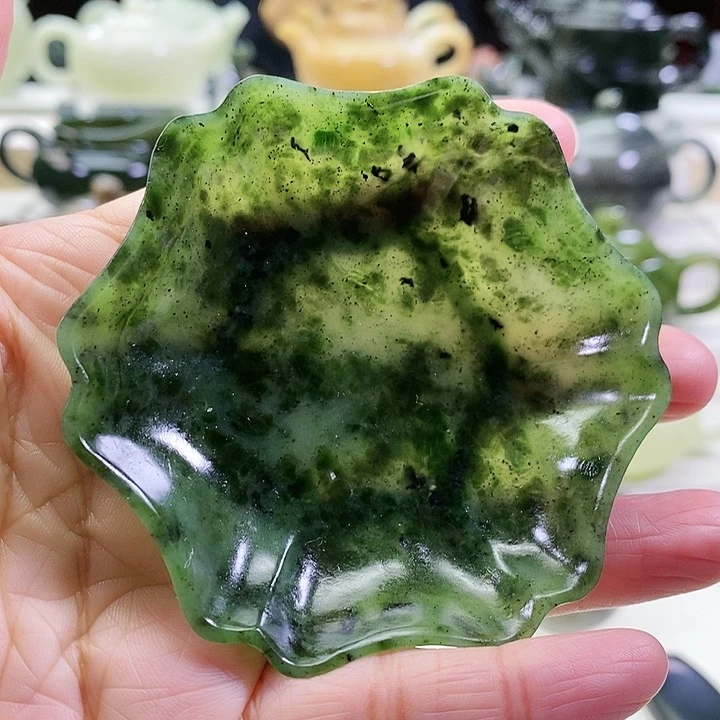 未镶嵌和田玉挂件杯垫