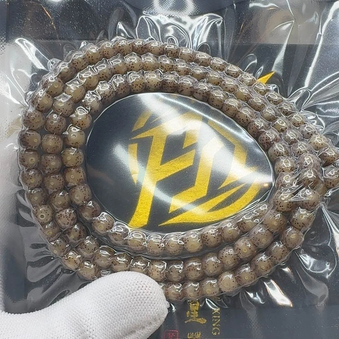 星月菩提吊坠219梵天灰冰月留白针尖星7桶108