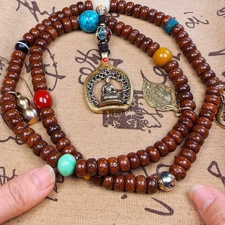 星月菩提吊坠?脖挂