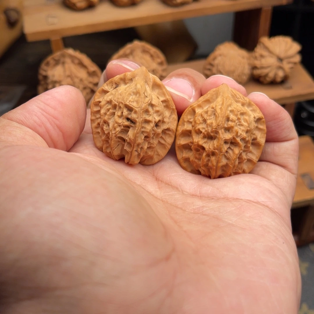 文玩核桃吊坠龙甲纹34