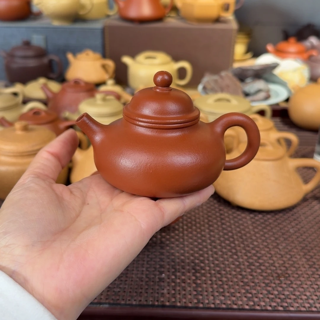 朱泥茶壶150毫升左右