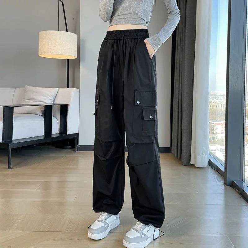 3525#新款女装时尚工装裤