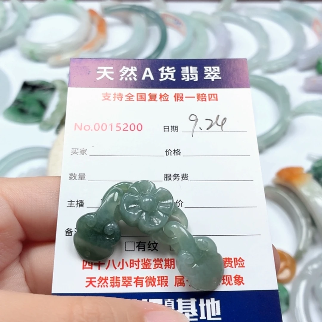2***6翡翠未镶嵌颈饰111