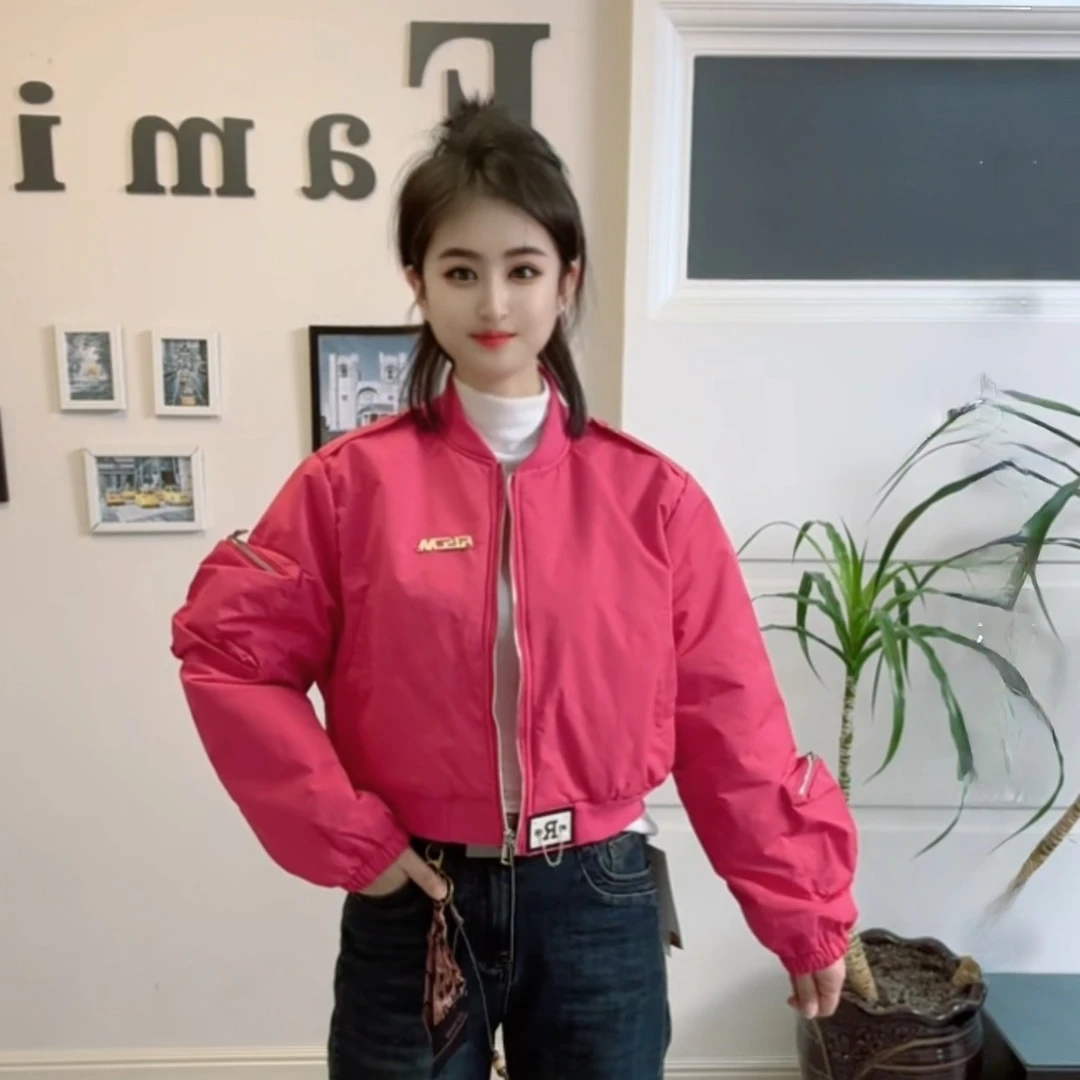 涵范【0381二棉】秋冬季新款百搭时尚小个子减龄宽松休闲网红短外套