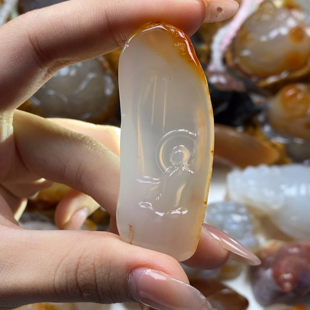 玛瑙/玉髓未镶嵌颈饰