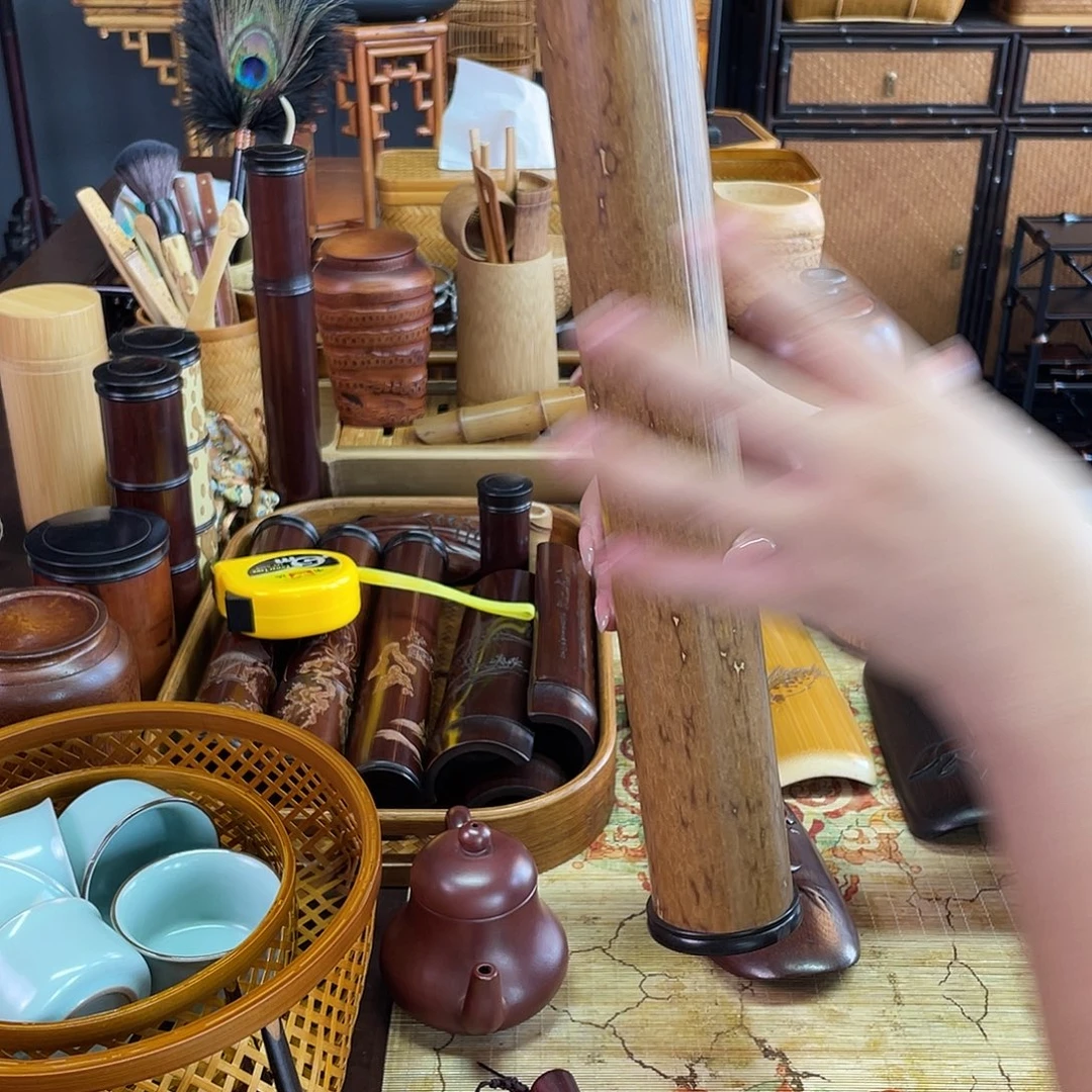 梅露竹香筒纯手工