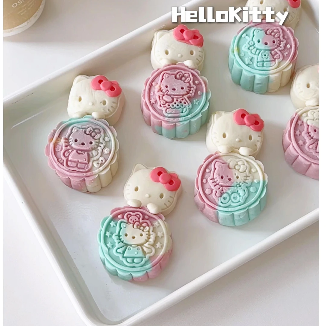 冷链hellokitty三丽鸥卡通月饼中秋限定礼盒多种口味情侣伴手礼