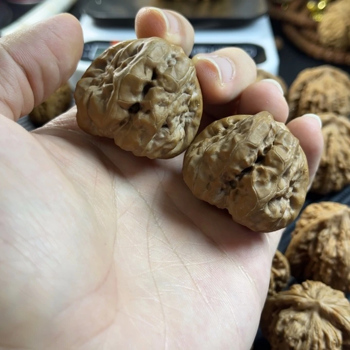 猪***•把件文玩核桃40蛤蟆头（肚差