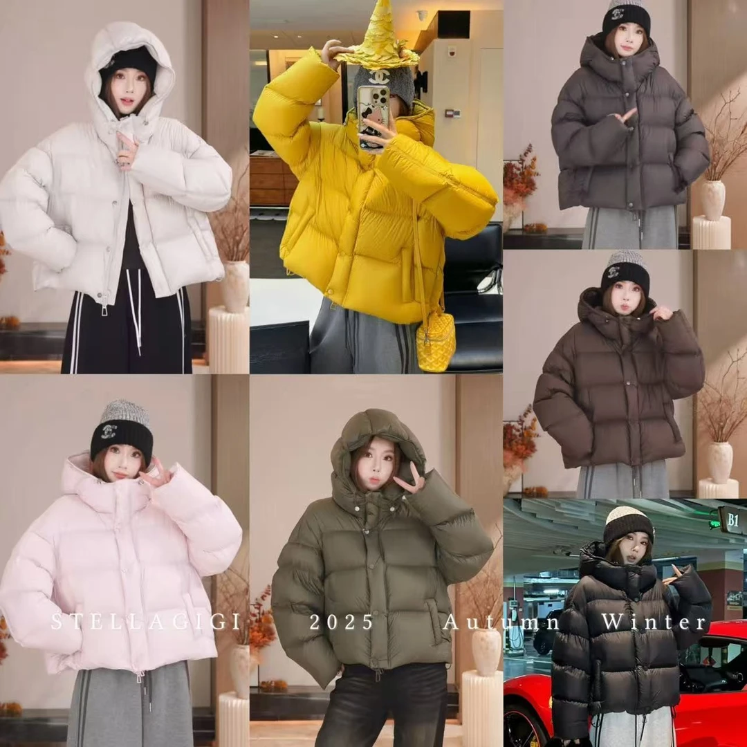 SG / 杨依姗 AW云朵泡芙 蓬松保暖磁吸扣连帽鹅绒服WT-20252503