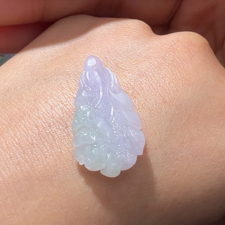 摸***挞定制翡翠未镶嵌白菜