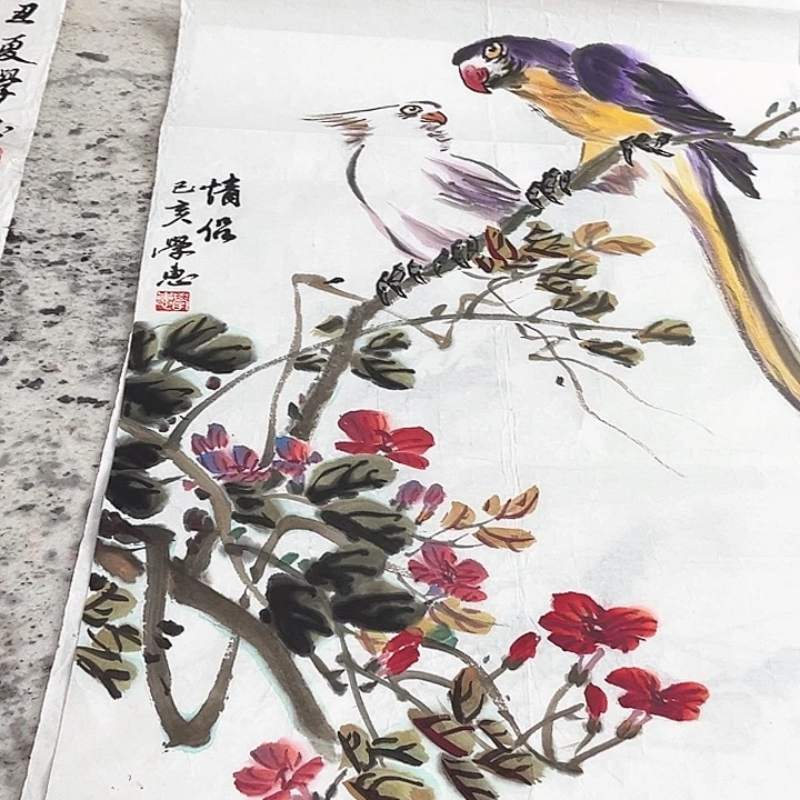 国画夏学惠老师的作品