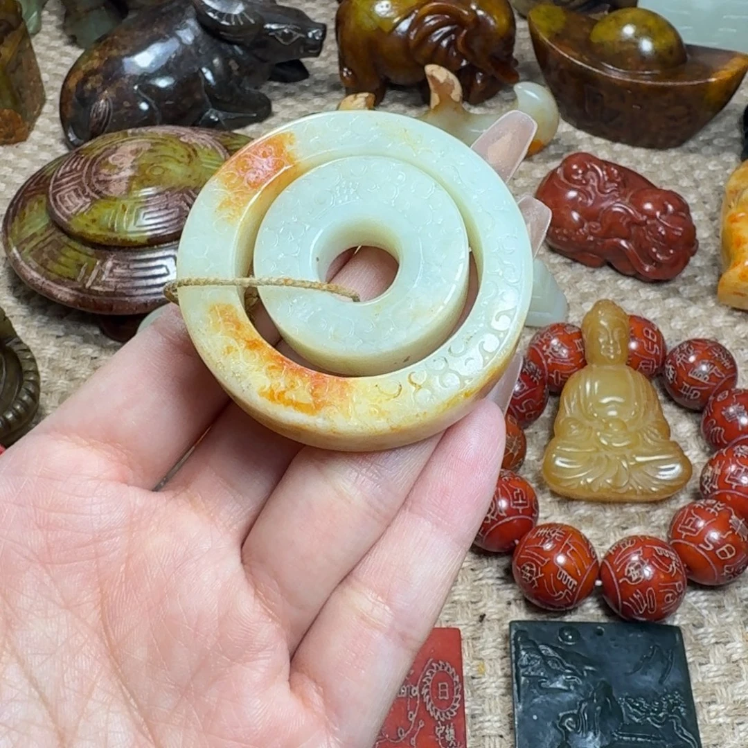 吊坠白玉菩提挂件