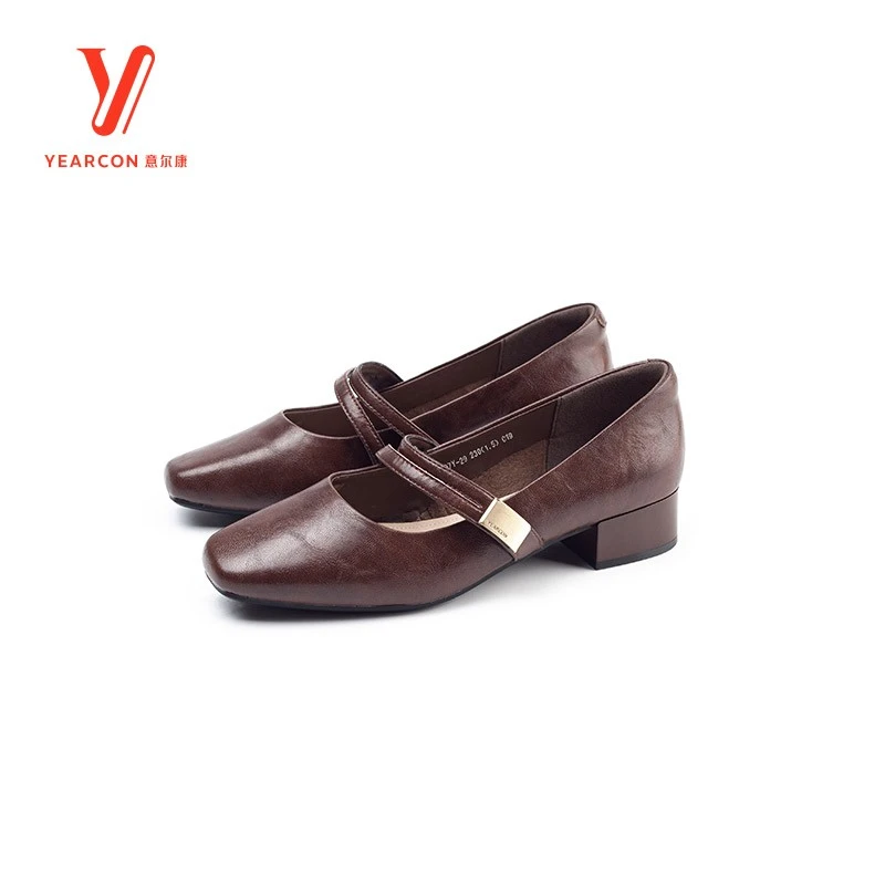 意尔康女士2025秋季新中式小单鞋5551AA11507Y