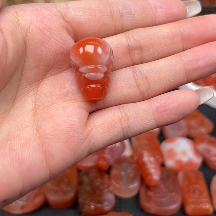 南红玛瑙未镶嵌颈饰