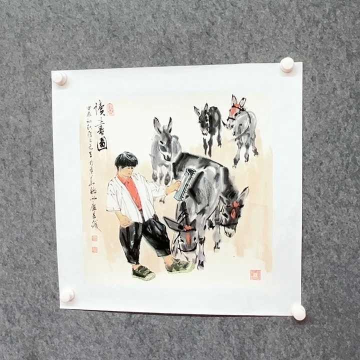 书法张老师绘画作品