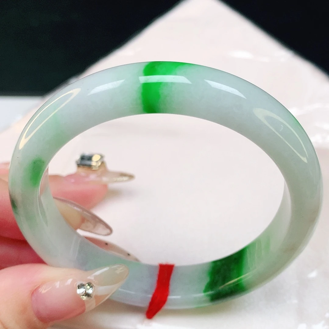 翡翠手镯未镶嵌天然翡翠1319