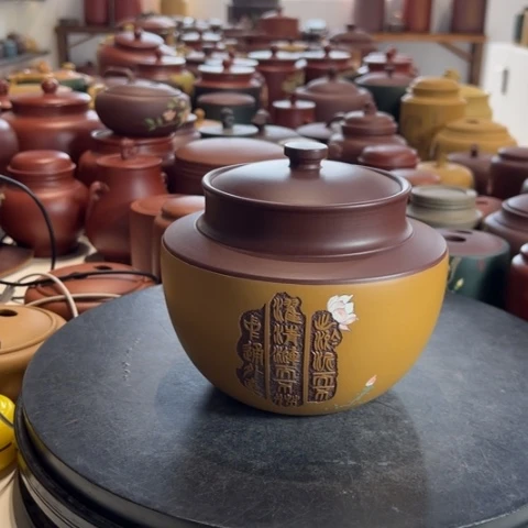 【闪购商品】紫砂茶叶罐