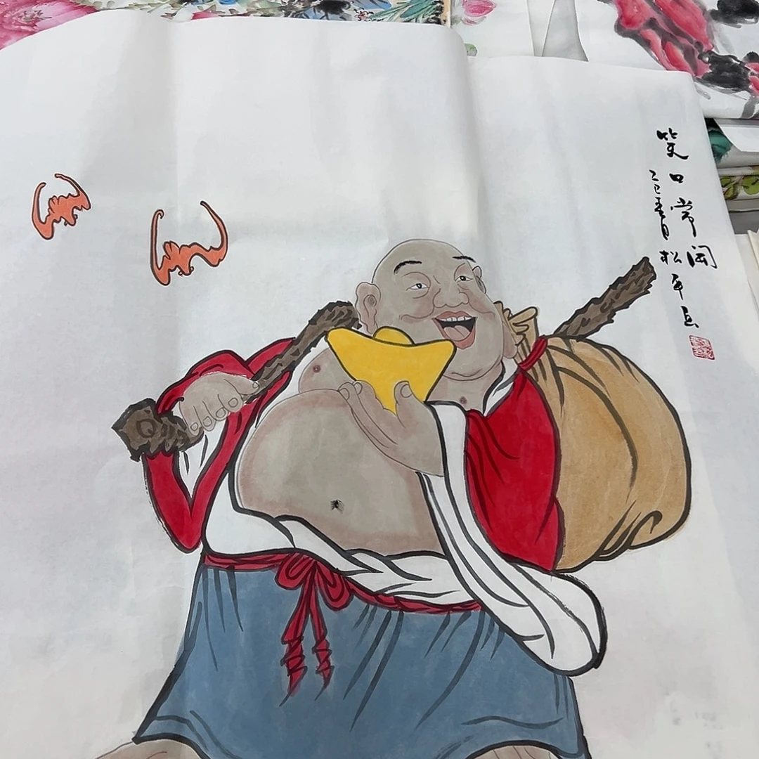 国画纯手绘作品图